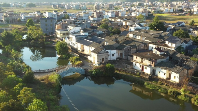 中国广东省河源市和平县石镇村林寨古村落