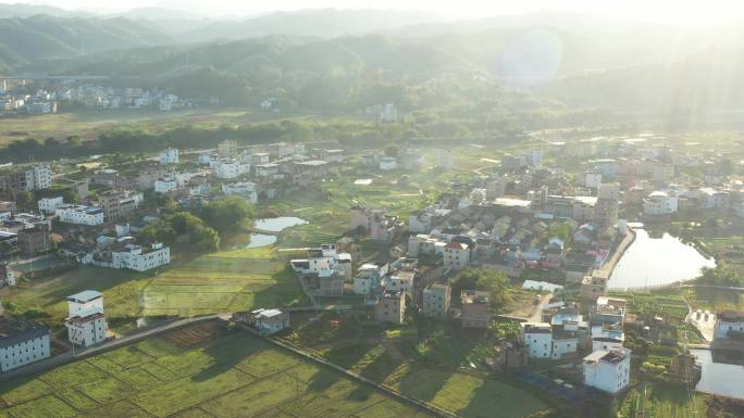 中国广东省河源市和平县石镇村林寨古村落