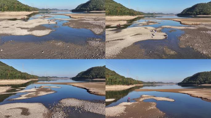 台州温岭太湖水库航拍