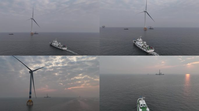风机风电风力水电海上新能源防城港4K