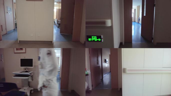 住院部医院病房环境视频素材