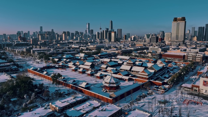 沈阳冬季雪景