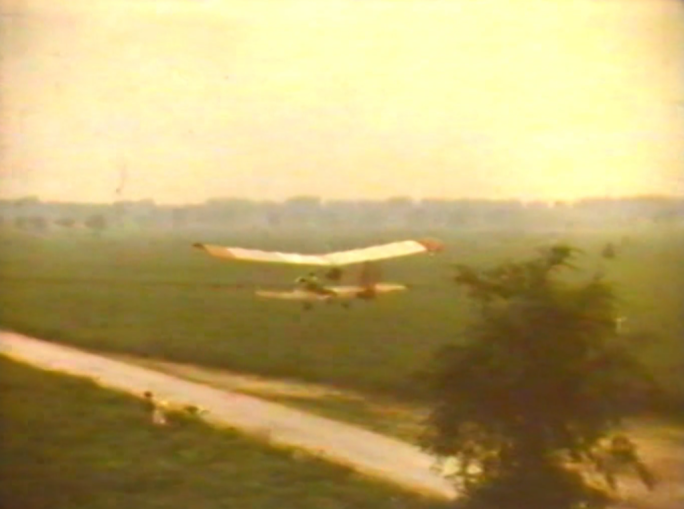 80年代自制飞机机械实验 飞行 改革开放