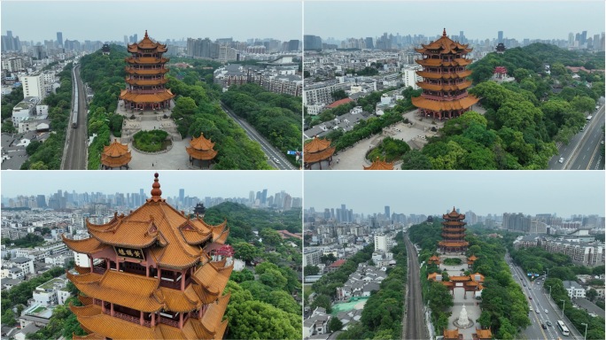 武汉地标黄鹤楼