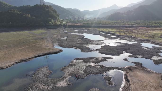 台州温岭太湖水库航拍