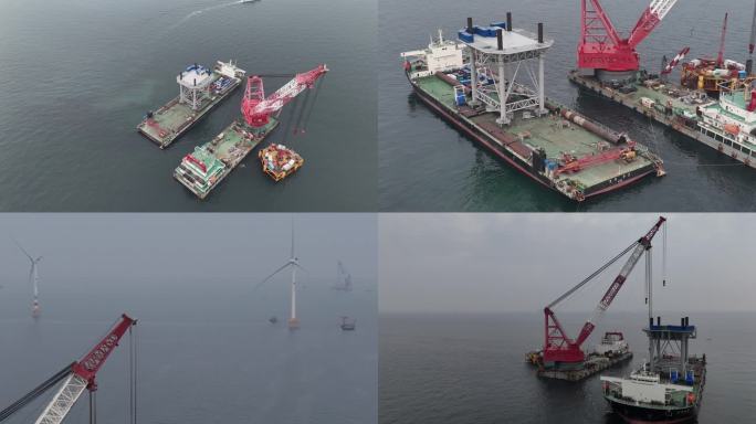 国之重器海上风电发电水电新能源风力发电