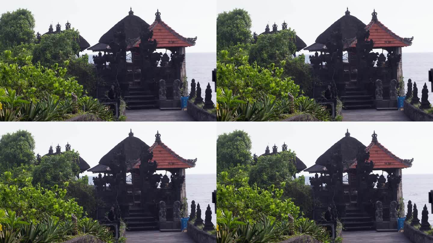印度尼西亚巴厘岛的Tanah lot寺庙