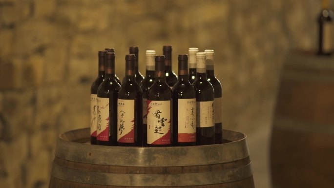 红酒 葡萄酒 酒窖 酒品展示