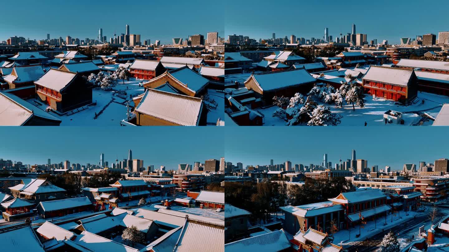 沈阳雪后故宫