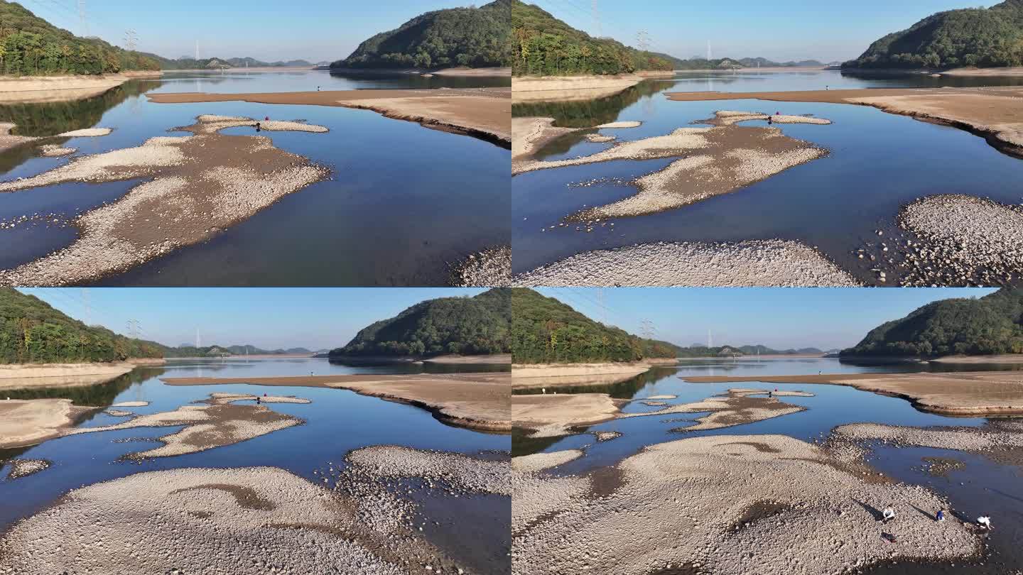 台州温岭太湖水库航拍