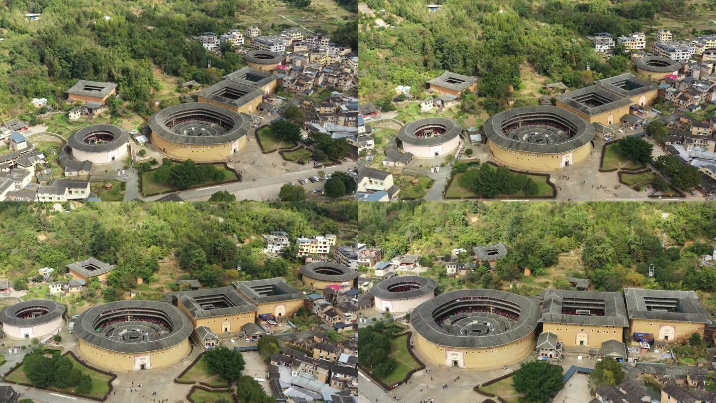 中国福建省龙岩市永定区土楼王景区