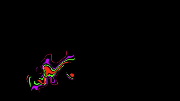 3 d动画。抽象的多色液体背景，未来的彩色纹理，流动的壁纸，明亮的艺术屏幕服务器，概念色彩纹理，4k