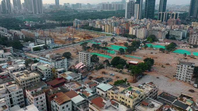 深圳白石洲城中村