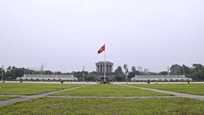 越南河内胡志明陵墓