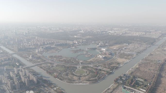【4K合集】上海之鱼500米全景俯拍