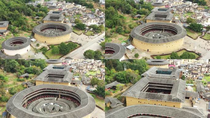 中国福建省龙岩市永定区土楼王景区