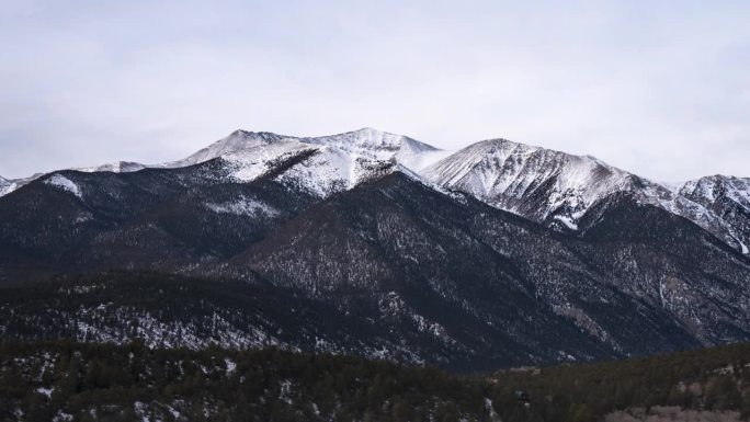 科罗拉多州落基山脉安特罗山的时间流逝