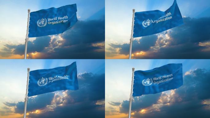 世界卫生组织 世界卫生组织旗帜 世卫组织