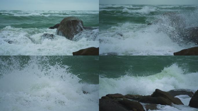 海岸风光-高速摄影