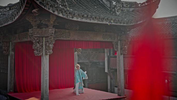 中国戏曲古戏台古建筑