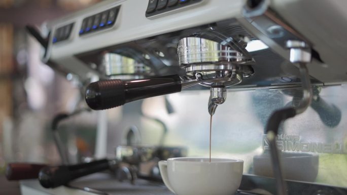 咖啡制作、拿铁咖啡、咖啡豆、手工咖啡