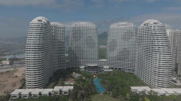 恩歌源·享海在建的高级酒店素材（5K)