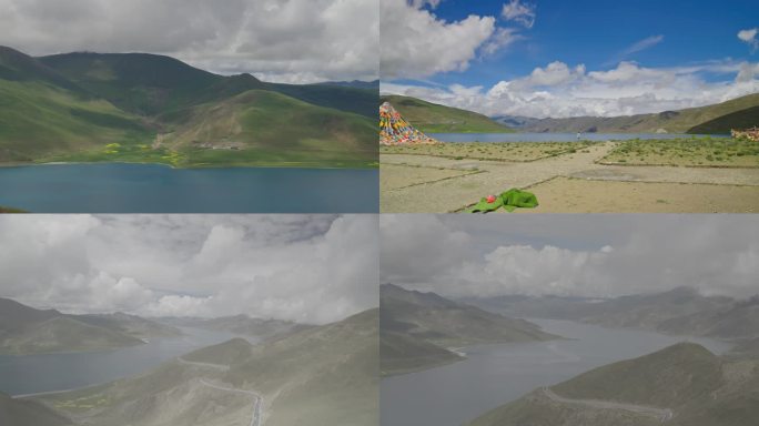 旅拍西藏藏区雅鲁藏布江风光