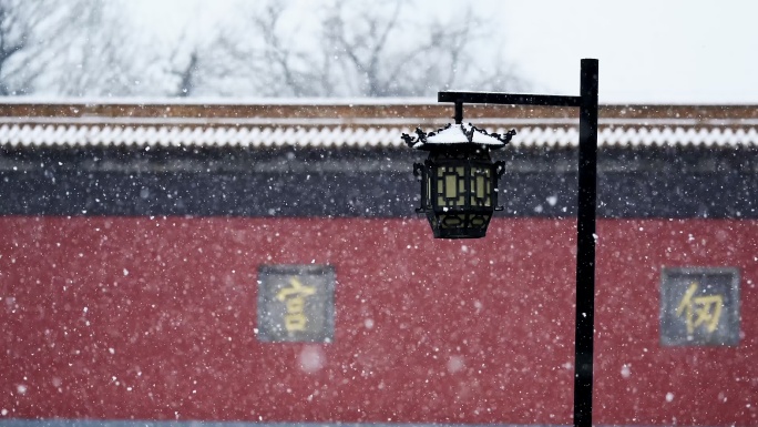 南京雪景 雪后的金陵