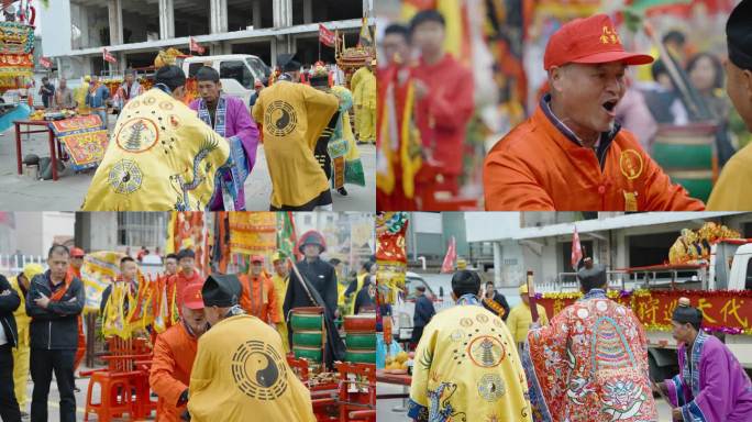 闽南送王船-祭祀