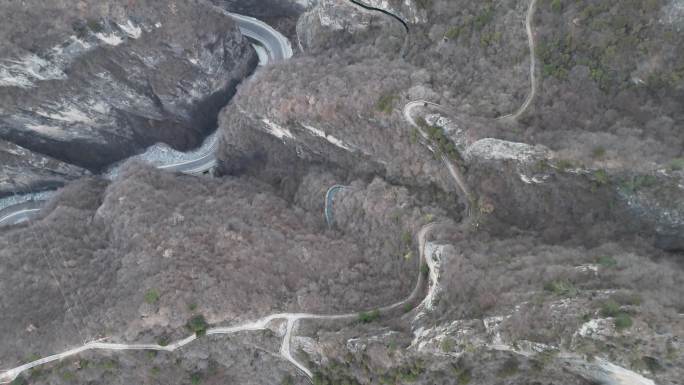 山西晋城陵川县 白陉古道 4K航拍