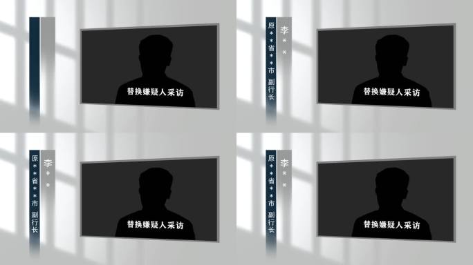 反腐警示扫黑纪委嫌疑人视频采访框003