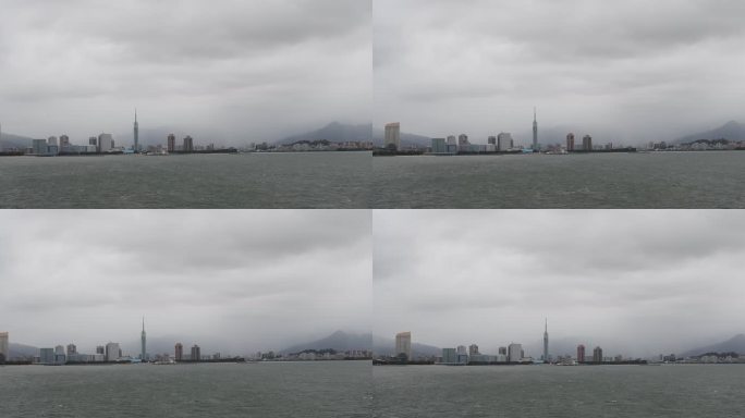 DSC_日本风光福冈城市风光4k实拍