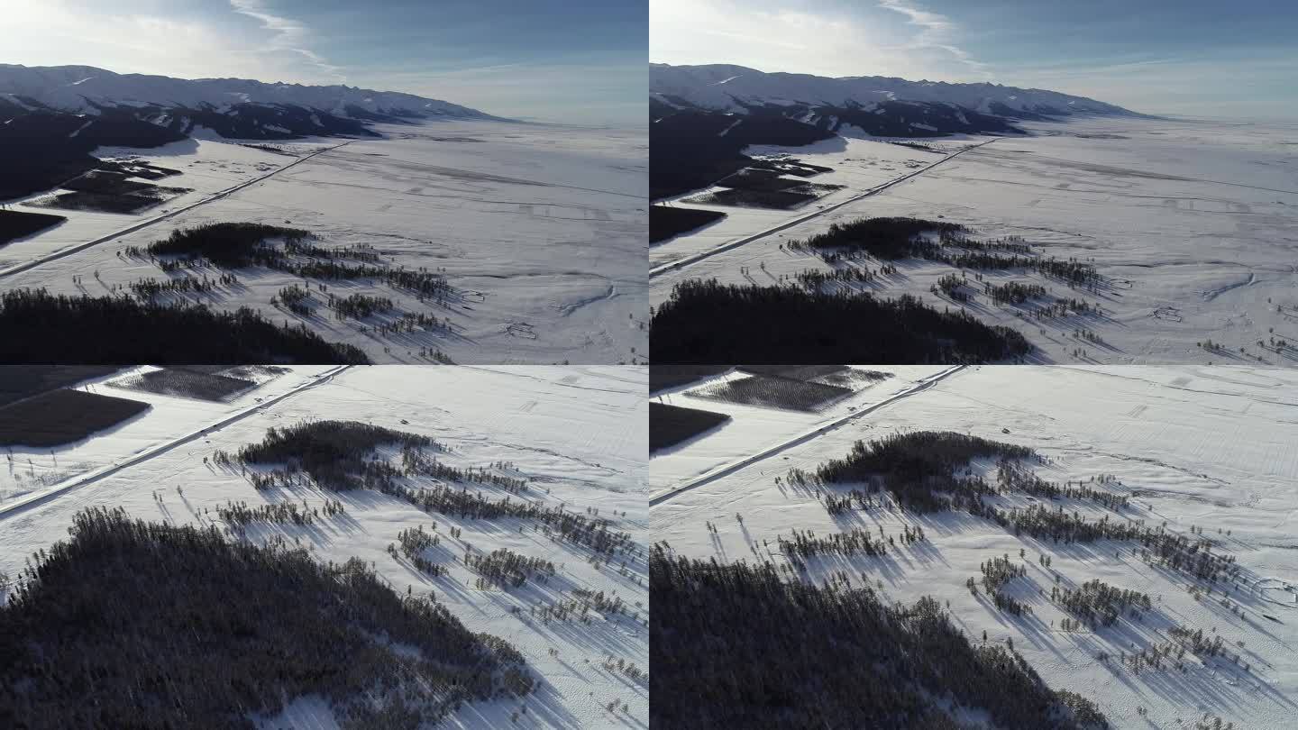 新疆哈密：天山雪景，心醉的洁净