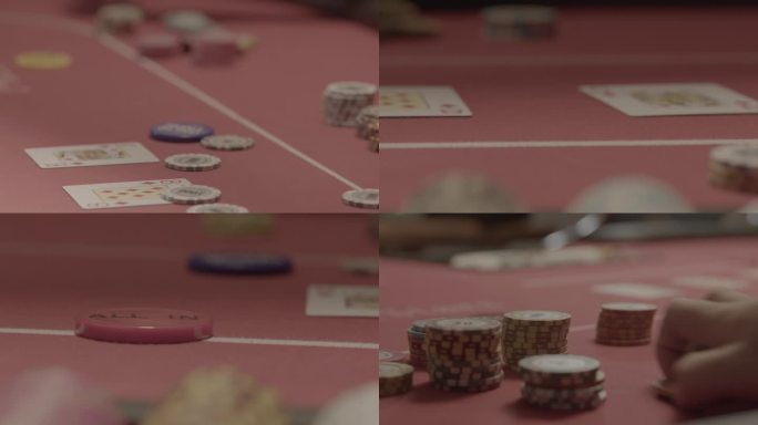 诈金花 赌博 赌徒  德州扑克 警示素材