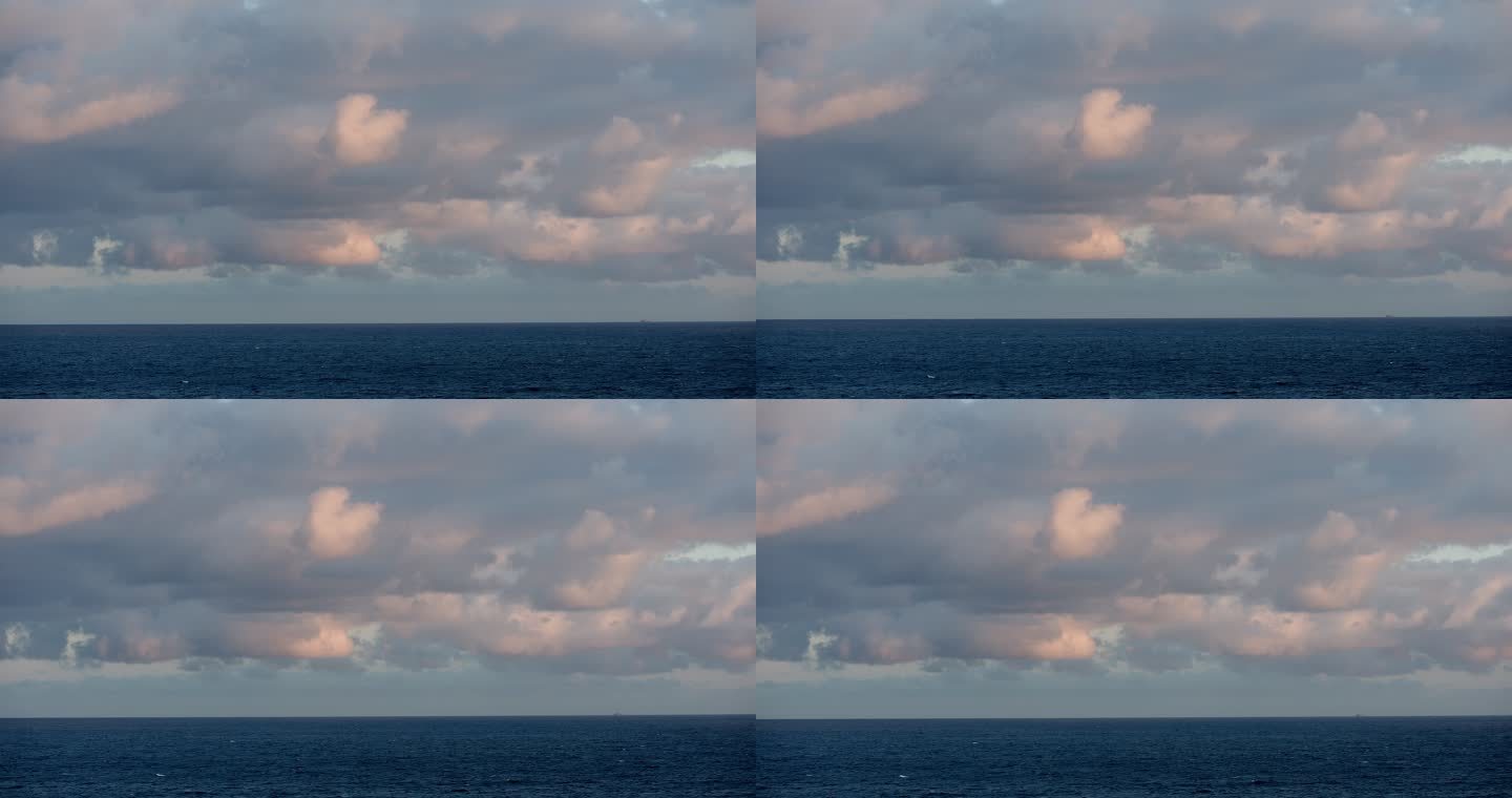 海上日出丁达尔光实拍4k