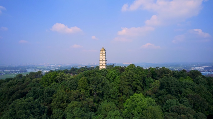 大旺山景区大旺寺庙