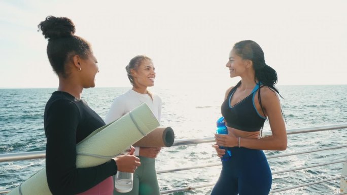 培训师就妇女抗海锻炼提出建议