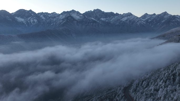 高山云海延时