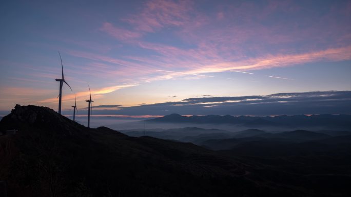 鸡公岩日出