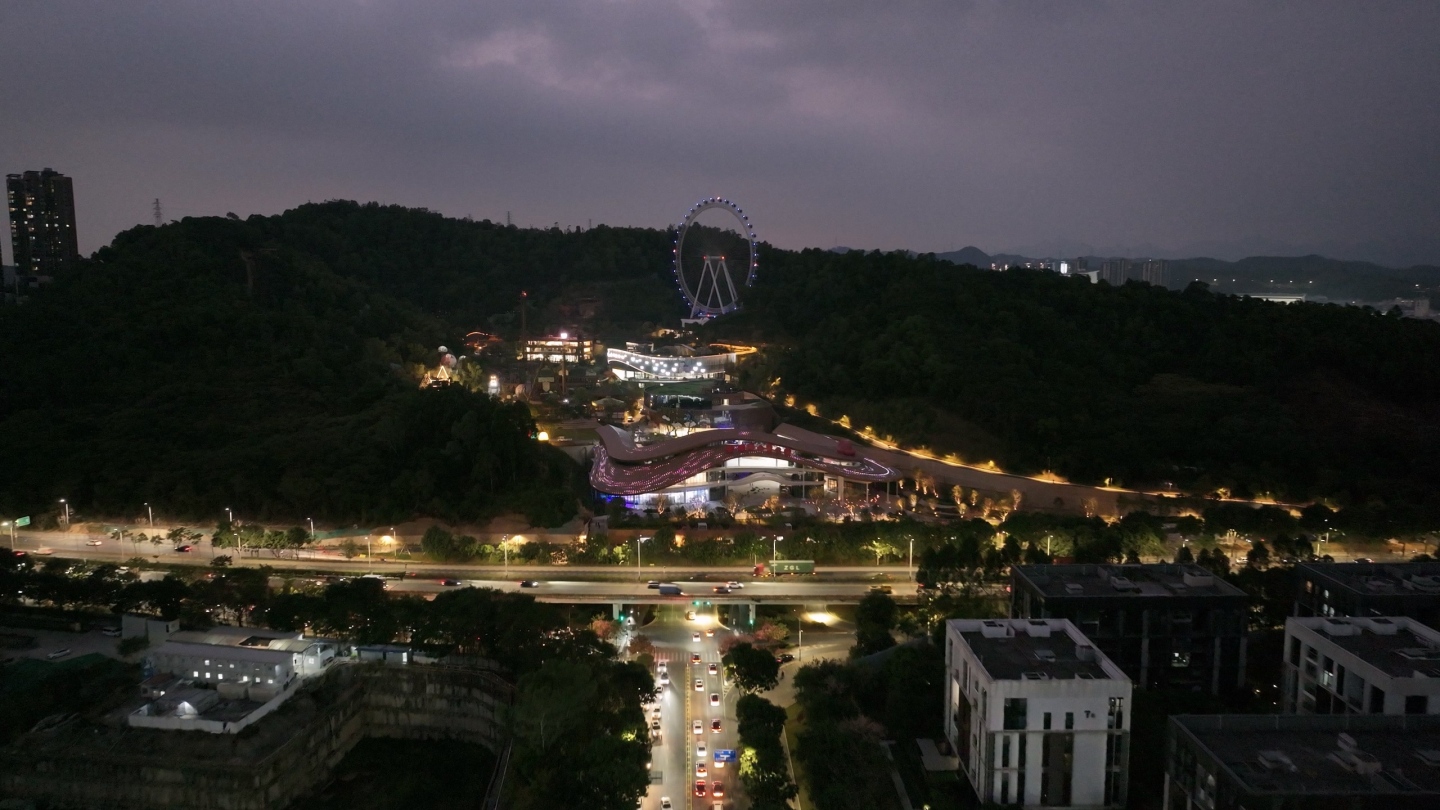 深圳龙岗儿童公园夜景