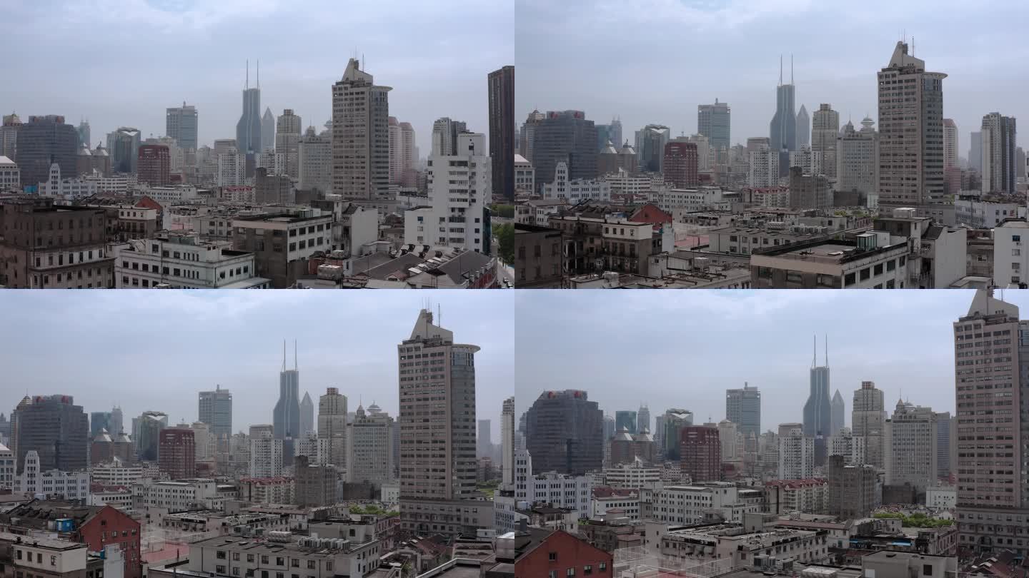 上海城市4K/上海楼宇/4K航拍视频