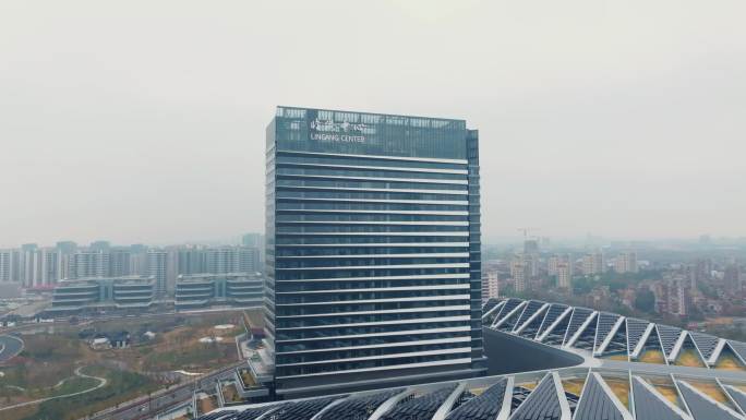 上海临港中心4K视频素材