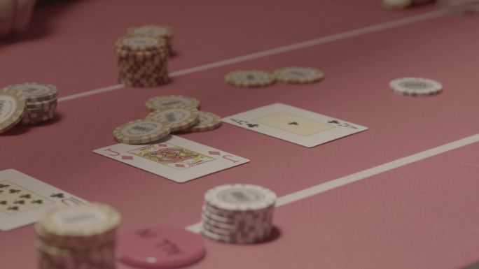 诈金花 赌博 赌徒 德州扑克 警示素材
