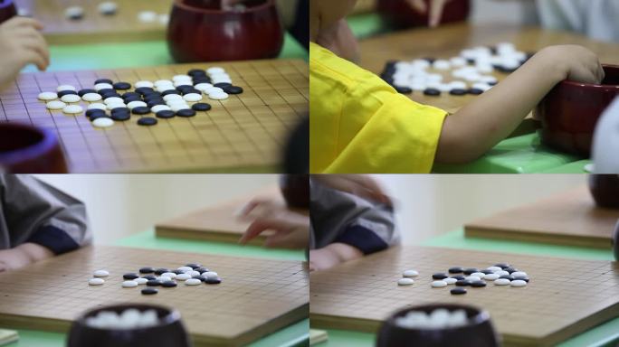 小孩下围棋