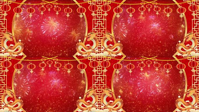 龙年春节背景视频39