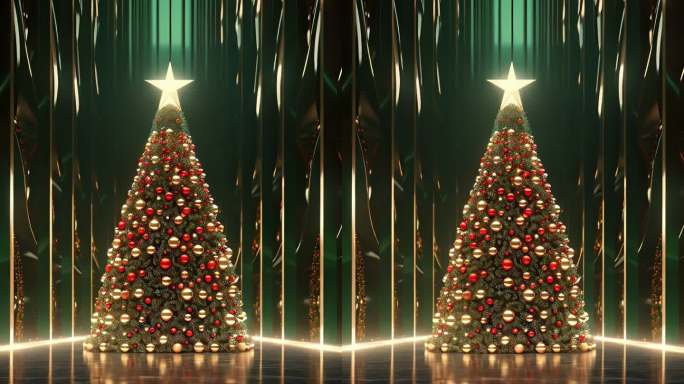 圣诞树装饰（竖屏）