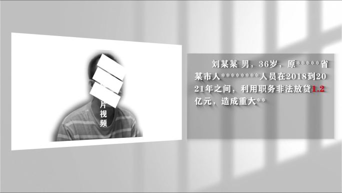 反腐警示教育扫黑嫌疑人介绍011