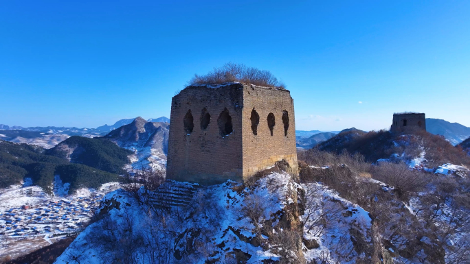 板厂峪长城雪景B长焦