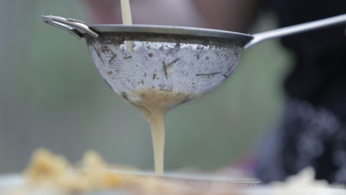 汉中 略阳罐罐茶 特写 茶点