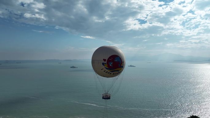 厦门市海景观光气球
